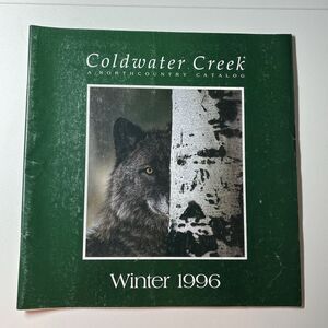 Coldwater Creek Vintage Catalog North Country Winter 1996 Fashion gifts